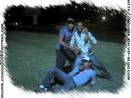 moi rachid et 3zdine